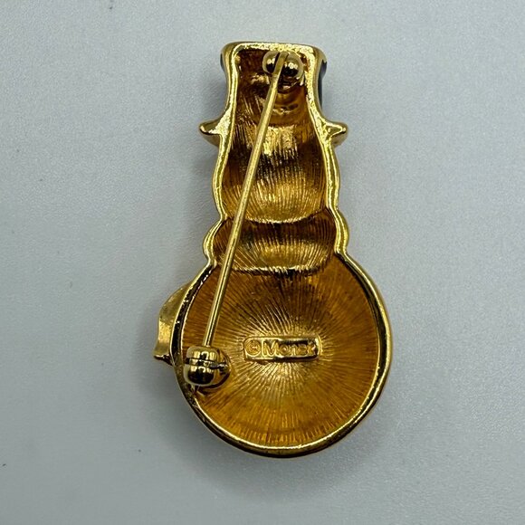 ๐ฑ 5 for $10. Vintage Monet Snowman Pin Brooch - Picture 4 of 5